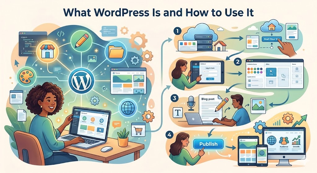 Apa itu WordPress dan Cara Menggunakannya Tanpa Coding