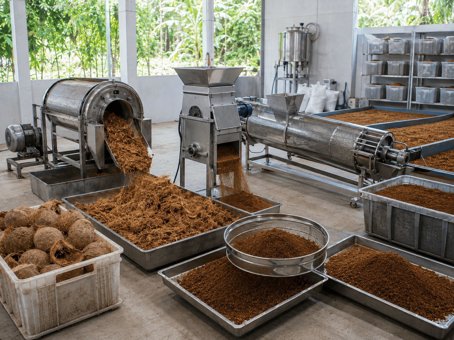 Cara Mempercepat Produksi Cocopeat agar Lebih Efisien