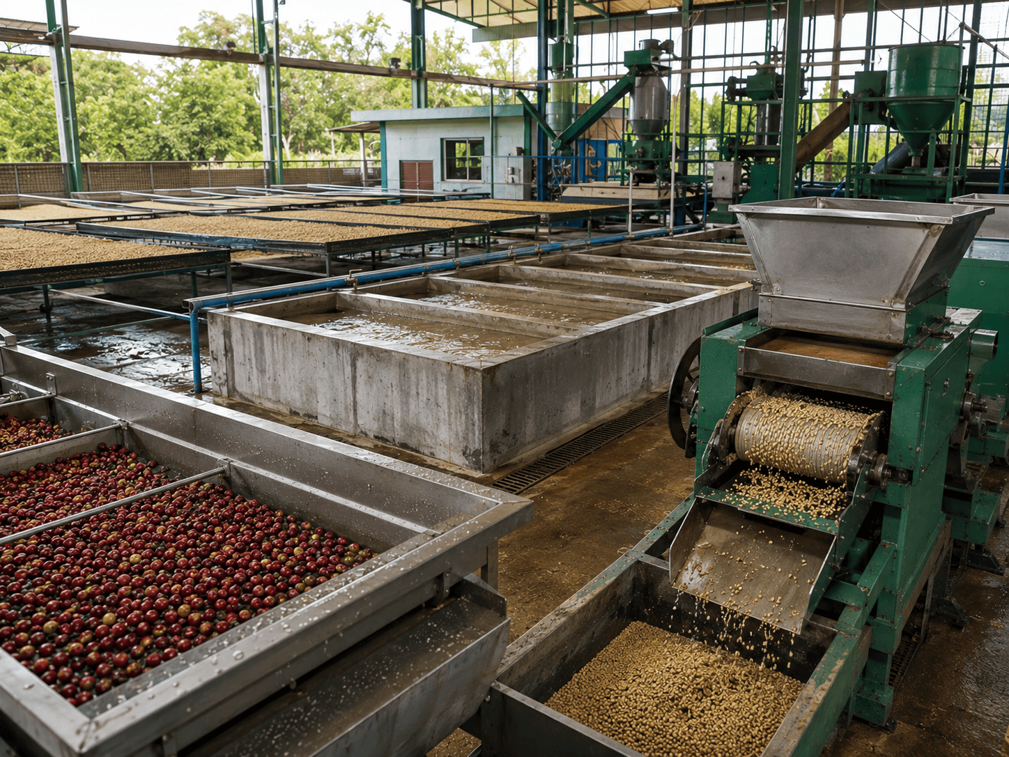 Bagaimana Kopi Diproses Setelah Panen hingga Siap Sangrai