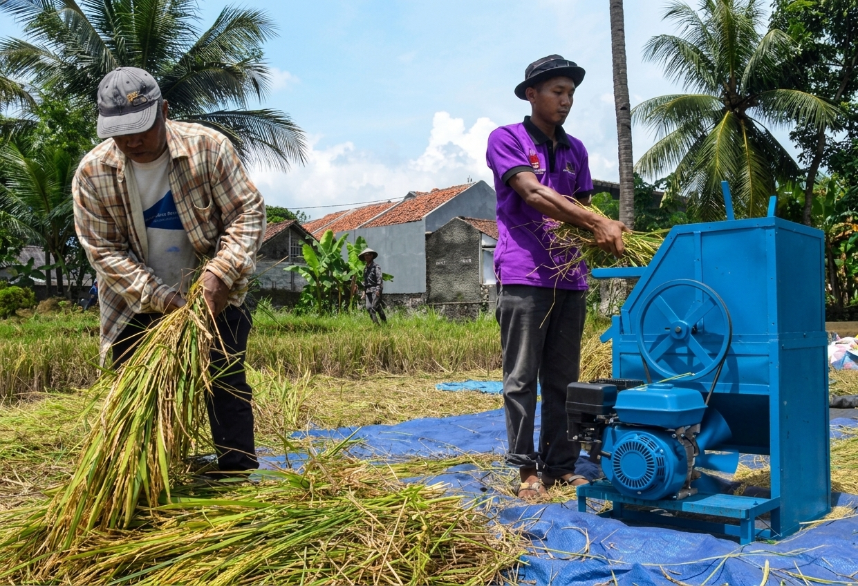 Kualitas Hasil Perontokan Padi yang Perlu Diperhatikan