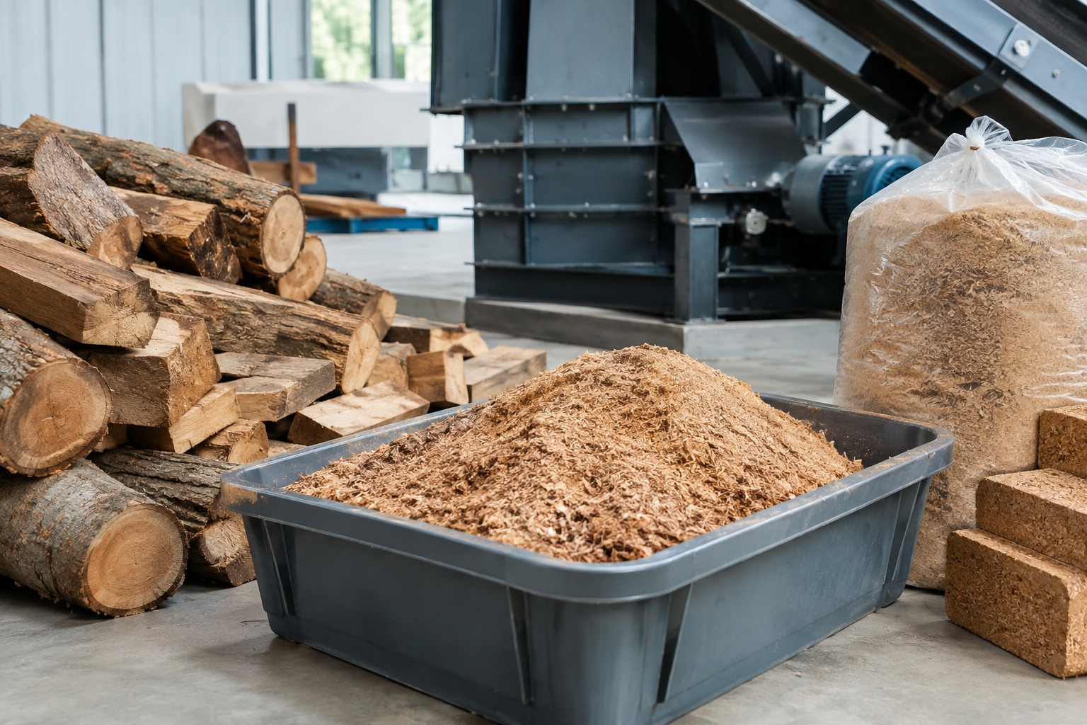Ukuran Cacahan Kayu Ideal untuk Hasil yang Seragam